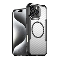Etui silikonowe Leading Series MagSafe do iPhone 16 Pro Max - czarne