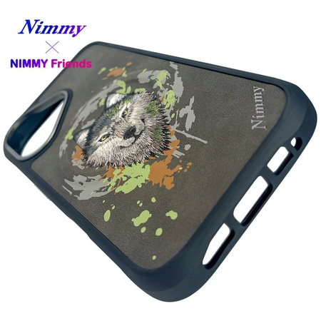 Etui Nimmy Wilk MagSafe do iPhone 16      ciemnoszary