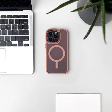 Glitter Case MagSafe für iPhone 16 Plus – Rosa mit Glitzer