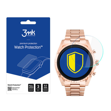 Michael Kors Gen 6 Bradshaw - 3mk Watch Protection™ v. FlexibleGlass Lite