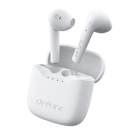 DeFunc Słuchawki Bluetooth 5.3 True Lite bezprzewodowe biały/white 71464