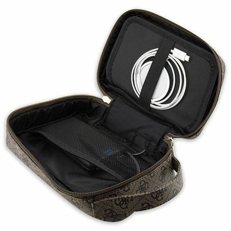 Guess Bag GUHBP4RPSW Organizer braun/braun 4G bedruckte Streifen