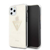 Guess GUHCN58SGTLGO iPhone 11 Pro złoty/gold hard case Glitter Triangle