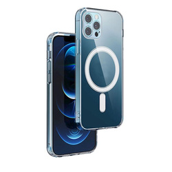Etui Anti Shock 1,5 mm Mag do iPhone 17 Air 6,6 transparentna big hole