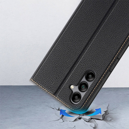 Dux Ducis Skin X2 etui Samsung Galaxy A34 5G pokrowiec z klapką portfel podstawka czarne