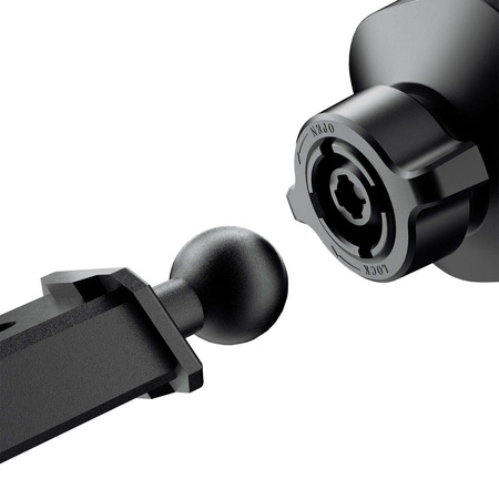 Dudao magnetischer Autotelefonhalter mit Teleskoparm schwarz (F6Max)