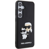 Oryginalne Etui KARL LAGERFELD hardcase 3D Rubber Karl&Choupette KLHCS24M3DRKCNK do Samsung Galaxy S24 Plus czarny