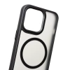 Etui Matt MagS iPhone 15 Plus Czarny