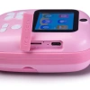 Mini-Thermodrucker für Kinder mit Kamera und Camcorder - Rosa