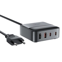 Acefast Z6 GaN Tischladegerät 2x USB-A / 2x USB-C PD 65W - Schwarz