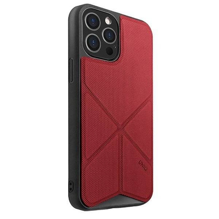 UNIQ Transforma etui na iPhone 12 Pro Max czerwony