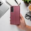Kabura Smart Magneto do SAMSUNG S24 burgundowy