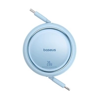 Kabel Baseus Free2Pull zwijany USB-C / Lightning 20W 1m - niebieski