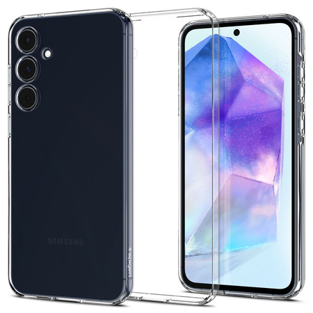 Etui SAMSUNG GALAXY A55 5G Spigen Liquid Crystal transparentne