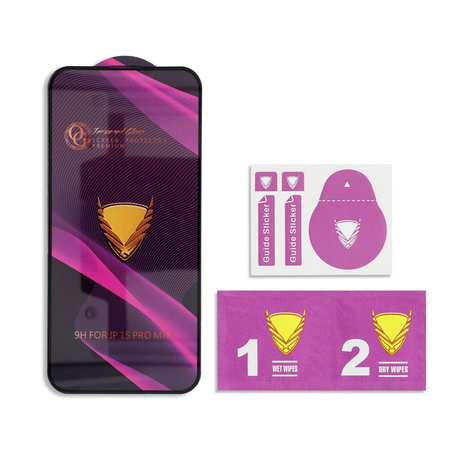 Szkło Hartowane OG Premium Glass - do Xiaomi Redmi Note 13 Pro 5G / Redmi Note 13 Pro+ 5G czarny