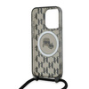 Karl Lagerfeld KLHMP15XHCKCKLCK iPhone 15 Pro Max 6.7" czarny/black hardcase IML Crossbody Monogram Karl & Choupette Head MagSafe