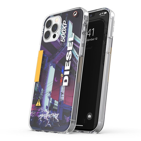 Diesel Clear Case Mad Dog Jones AOPiPhone 12/12 Pro multikolor/colorful 44324