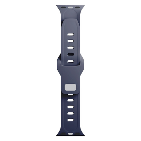 3MK Silicone Watch Strap szary/grey dla Apple Watch 38/40/41mm