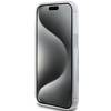 Karl Lagerfeld KLHMP15SHMRSCHH iPhone 15 6,1&quot; weiß/weißes Hardcase Ring Stand Choupette Head MagSafe