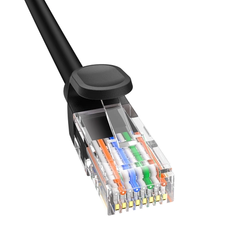 Baseus High Speed Cat 5 RJ-45 1000Mb/s Ethernet cable 5m round - black