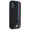 BMW nakładka do iPhone 16 6,1" BMHMP16S23PUTRK Hardcase M Meshed Tricolor Stripes MagSafe czarna