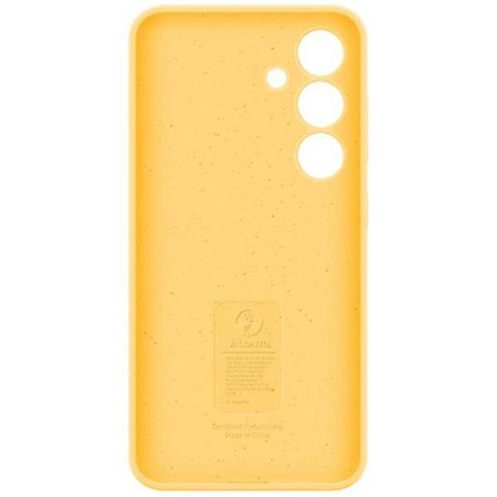 Etui Samsung Silicone Case EF-PS921TYEGWW do Samsung Galaxy S24 - żółte