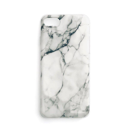 Wozinsky Marble żelowe etui pokrowiec marmur Samsung Galaxy M51 biały