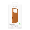 Pure Icon Mag Pro Liquid Silicone Case for iPhone 17 Pro Max, MagSafe Compatible, with Camera Protection and Aluminum Buttons - Orange