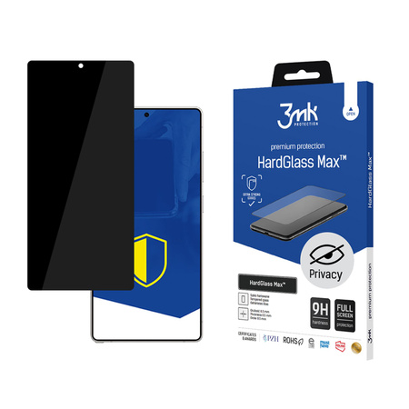 Samsung Galaxy S25 Ultra - 3mk HardGlass Max Privacy Black