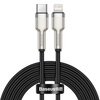Baseus Cafule Series Metal Data Cable Type-C to iP PD 20W 2m Black