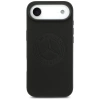 Mercedes Leather Vintage Logo MagSafe Case for iPhone Air - Black