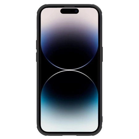Nillkin Textured S Case iPhone 14 Pro Panzerhülle mit Kameraabdeckung, schwarz