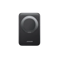Joyroom JR-PBM12 10000 mAh 22,5 W Qi2 Powerbank, MagSafe kompatibel, mit Ringbasis - Schwarz