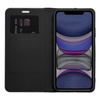 Kabura LUNA Book Carbon do IPHONE 15 Plus czarny