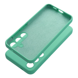 Futerał SILICONE 2mm do SAMSUNG S25 Edge miętowy