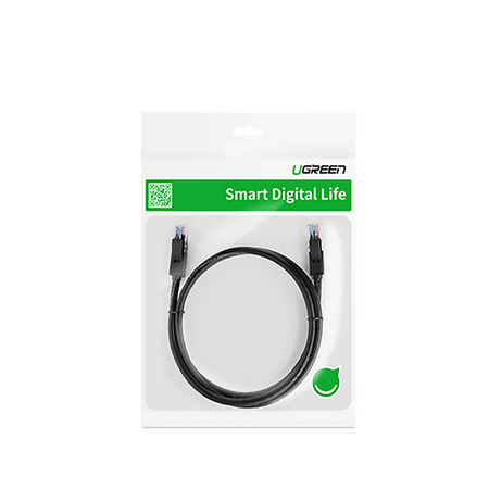 Ugreen flat LAN Ethernet Cat. 6 2m black (NW102)