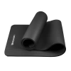 Wozinsky Gymnastikmatte 181 x 63 x 0,9 cm dicke Gymnastik Yogamatte schwarz