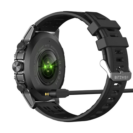 Smartwatch Blitzwolf BW-AT6 plus (czarny)