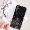Etui IPHONE 14 Brokat Cekiny Glue Glitter Case czarne