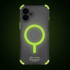Skinarma etui Saido iPhone 16 6.1"       Magnetic Charging zielony/green (niteglow)