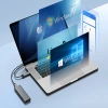 Kieszeń dyskowa M.2 NVME USB-C 3.2 - szara