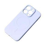 MagSafe compatible silicone case for iPhone 15 Silicone Case - blue