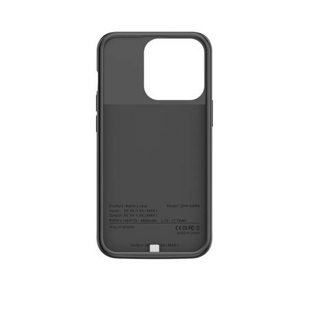 Schutzhülle IPHONE 14 / 14 PRO Tech-Protect PowerCase 4800mAh schwarz