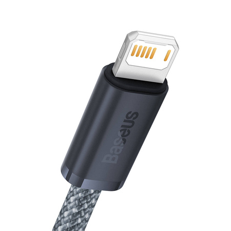 Baseus iPhone USB-Kabel - Lightning 1m, 2.4A grau (CALD000416)