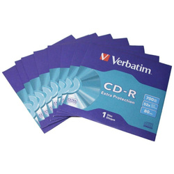 Płyta CD-R Verbatim Extra Protection     700MB 52X 1szt 43843