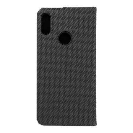 Kabura LUNA Book Carbon do HUAWEI Y6 2019 czarny