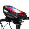 Uchwyt rowerowy / torba z pokrowcem na kierownice, na zamek WILDMAN E1 1L 4" - 7"