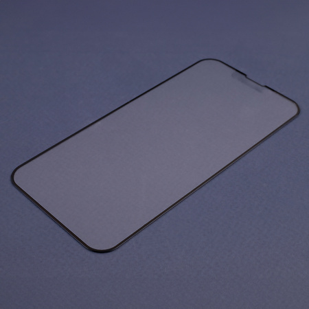 Szkło hartowane 6D matowe do iPhone 14 Pro 6,1" czarna ramka