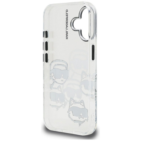 KARL LAGERFELD futerał do IPHONE 16 KLHCP16SHMCHKCT (IML Multi K&C Head Pattern)