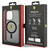 Ferrari FEHMP14LURKK iPhone 14 Pro 6,1" czarny/black hardcase Translucent Magsafe